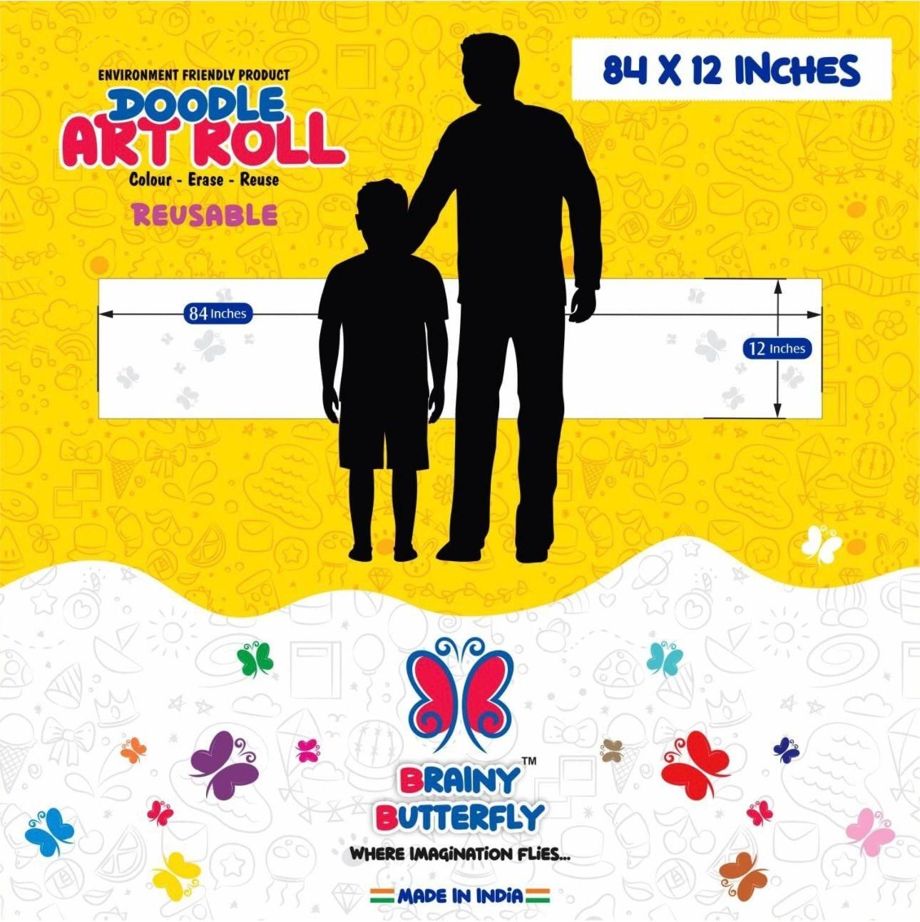 Reusable Drawing Paper Doodle Art Roll