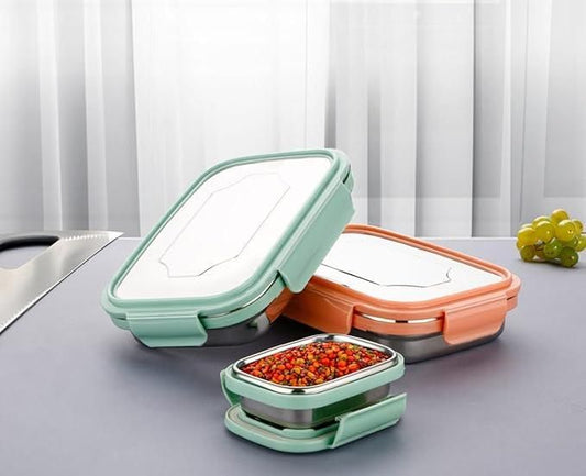 Stainless Steel Insulated Airtight Leak-Proof Lunch Box