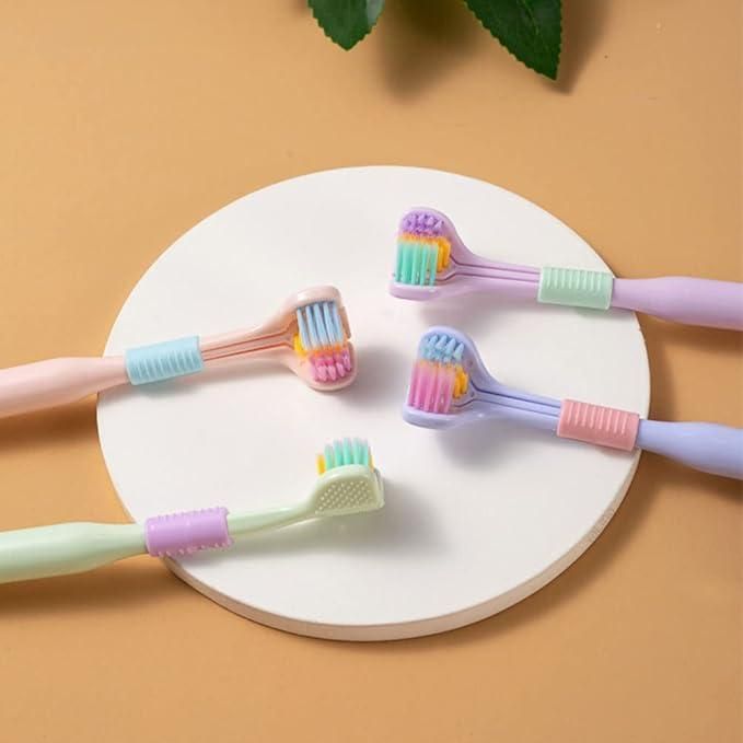 3-Sided Triple Angle Toothbrush Pack of 1