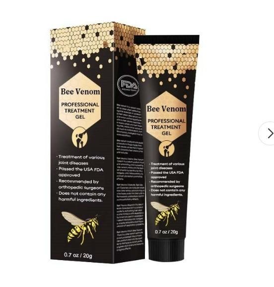 Natural Bee Venom Gel for Joint and Bone Therapy (Pack of 2)