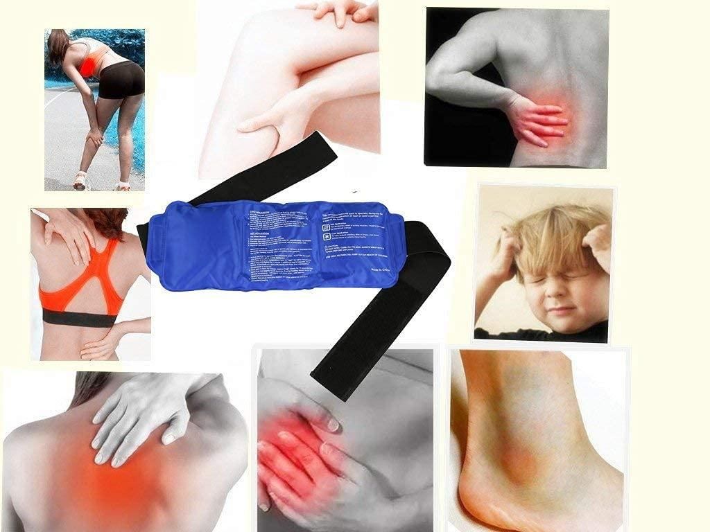 Reusable Hot and Cold Ice Pack for Pain Relief Gel Bag for Shoulder Ankle Knee