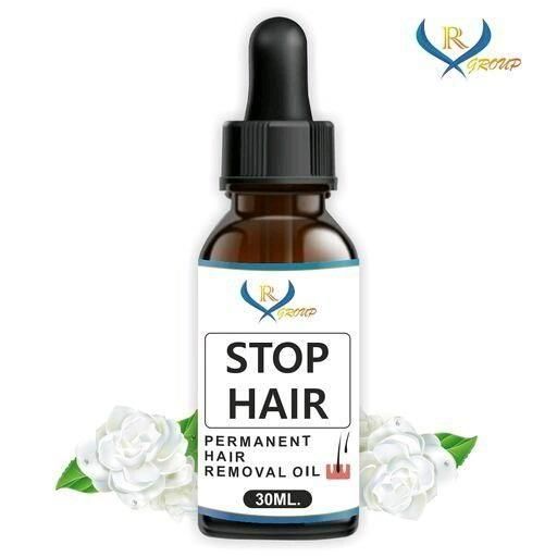 VR Group Stop Hair Permanent Hair Removal Oil  (Pack of 1 )