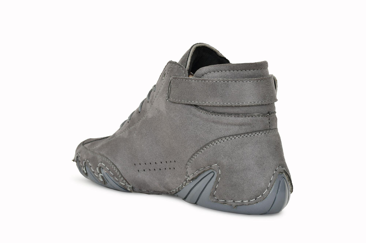 Men's Grey Suede Casual Shoes