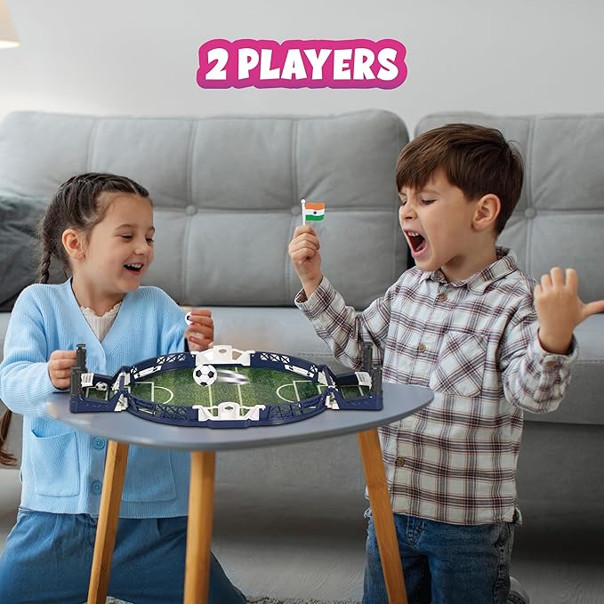 Mini Football GameIndoor Mini Tabletop Soccer Game2 Players Interactive Hand Football Board Game