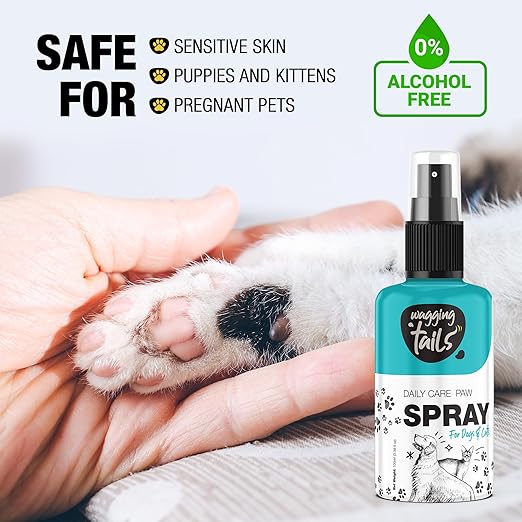 Daily Care Paw Spray- 100ml for Dirty, Dry, chapped and Muddy Paws