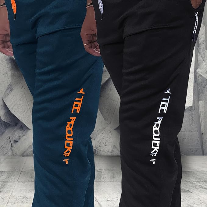 Combo Track Pant with Lycra Elastic Jogger Suitable for Active Wear, Jogger Yoga Wear, Sports