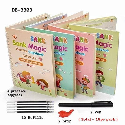 Number Tracing Magic Practice Copybook