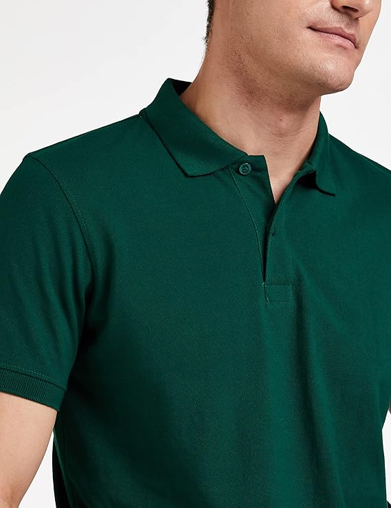 Men's Cotton Rich Polo T Shirt