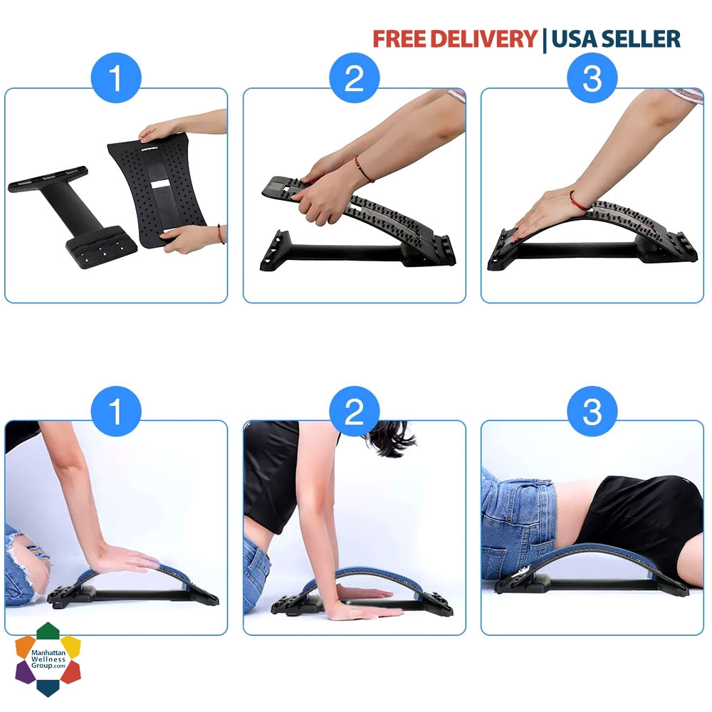 Back Stretcher Lumbar Support Back Pain Relief