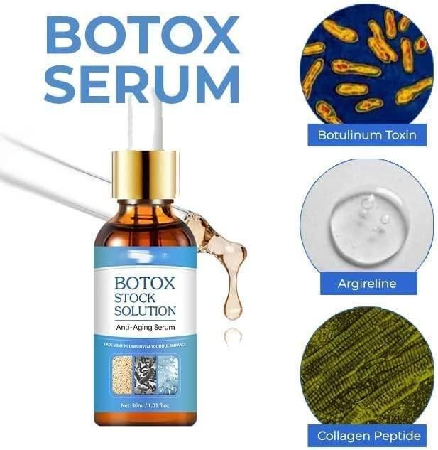 Botox Stock Solution Facial Serum Botox Anti-Wrinkle Serum Pack of 1 of 30ML