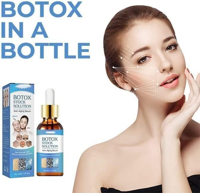 Botox Stock Solution Facial Serum Botox Anti-Wrinkle Serum Pack of 1 of 30ML