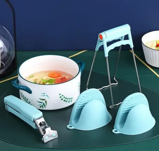 Anti-Scalding Kitchen Gadget,Bowl Gripper Clips,Bowl Pot Holder