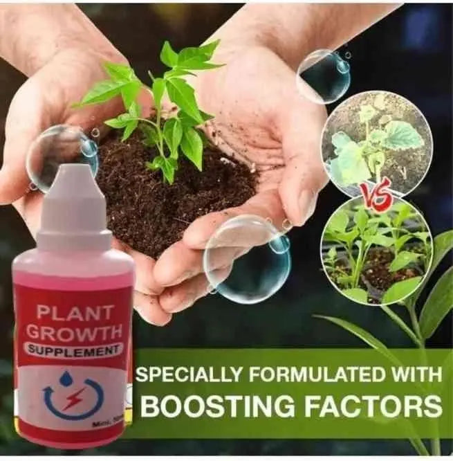 Combo of plant boost liquid biofertizer for All Crops with Seeds ( 100 seeds packet + 1 supplement )