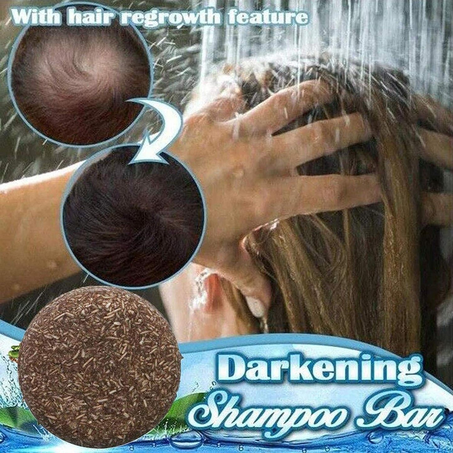 Hair Darkening Shampoo Soap