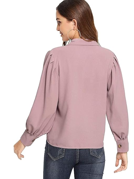 Women's Regular Fit Full Sleeve Formal/Casual Shirt