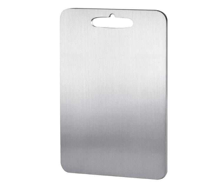 Stainless Steel Cutting Board for Kitchen Heavy Duty Chopping Board (Medium, 11.4