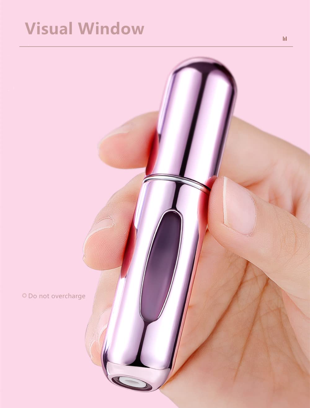 Mini Refillable Perfume Portable Atomizer Bottle Refillable Perfume Spray (5ml - pack of 5 )