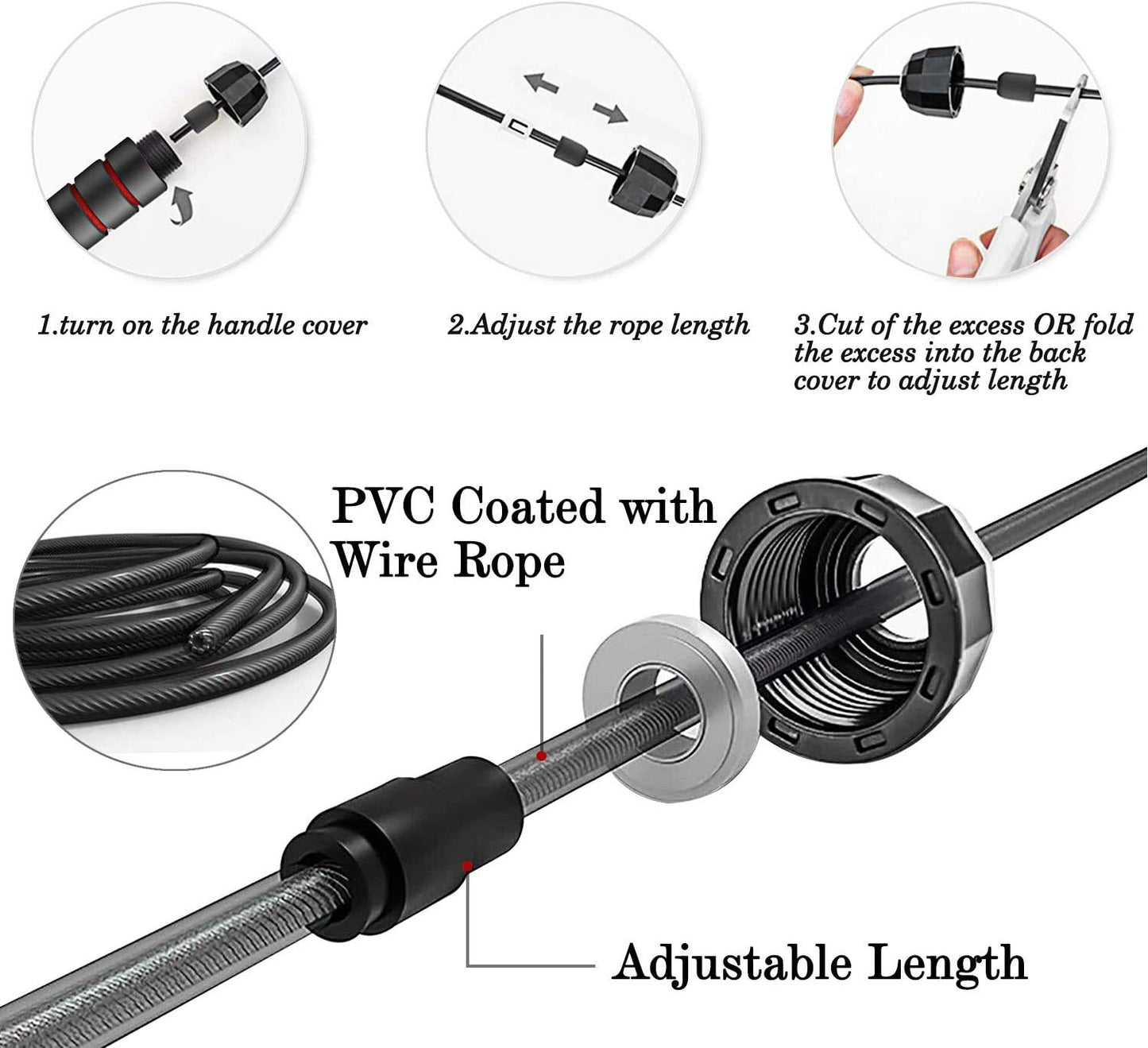 New High Quality Jump Rope With Comfortable Handles