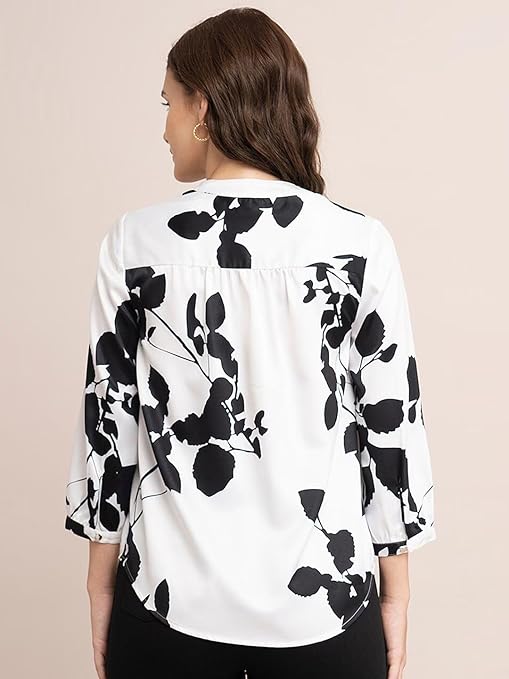 Women's Floral Printed Regular Top