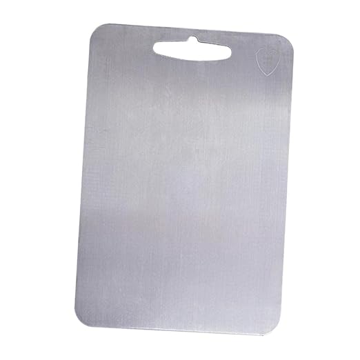 Stainless Steel Cutting Board for Kitchen Heavy Duty Chopping Board (Medium, 11.4