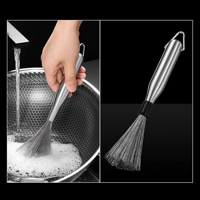 Steel Scrubbers for Cleaning Dishes ( pack of 2 )