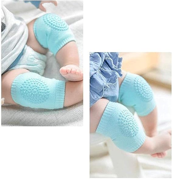 Baby Knee Pads for Leg Crawling, Elbow Protector, Stretchable Anti-Slip Padded